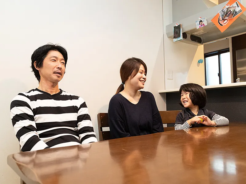 家族の暮らしに合わせて新しく生まれ変わったS様邸の室内